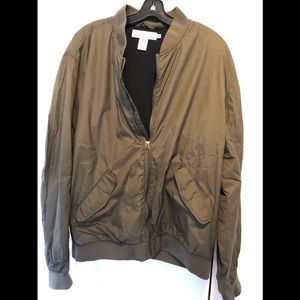 Olive Bomber Jacket